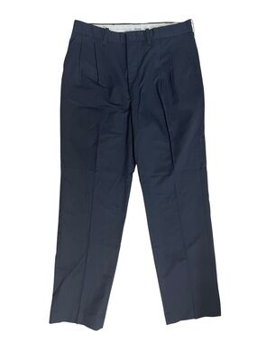 Riverside Men Pleated Chino Trousers Workwear Pants Made in USA 32x30